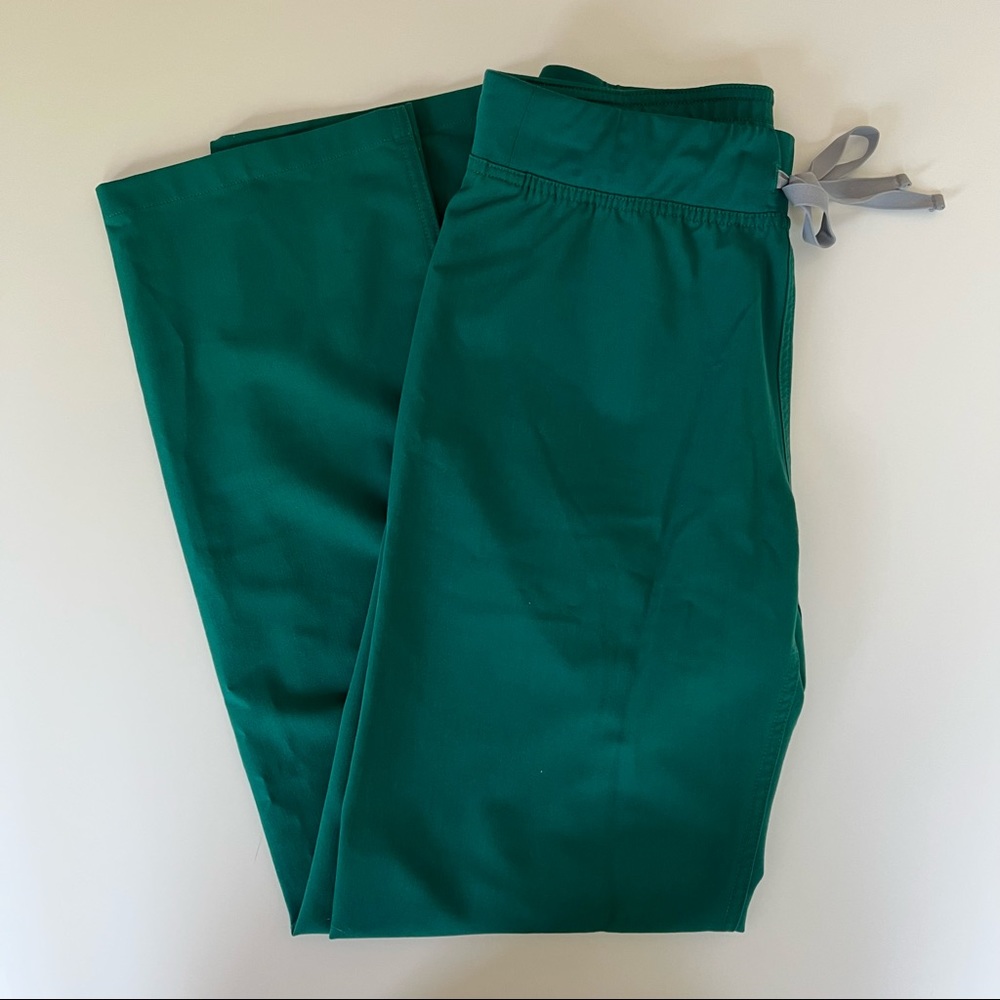 Figs Livingston Pants XS Hunter Green